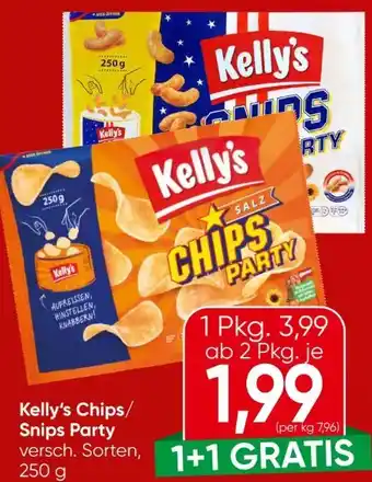 Spar Kelly's Chips Party Angebot