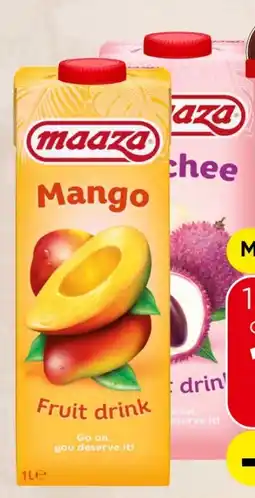 Spar Maaza Mango Fruit Drink Angebot