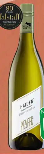 Spar Weingut R&A Pfaffl Grüner Veltliner Haid Weinviertel Angebot