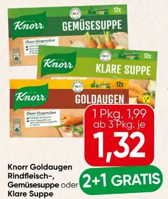 Spar Knorr Goldaugen Rindfleischsuppe Angebot