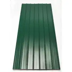 Hellweg Trapezblech grün Angebot