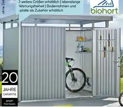 Hellweg Biohort Metall-Gerätehaus HighLine Angebot