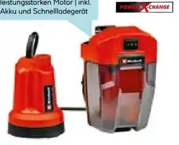 Hellweg Einhell Akku-Klarwasserpumpe GE-SP 18 LL Li Solo Angebot