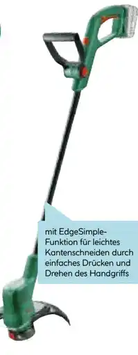 Hellweg Bosch Akku-Rasentrimmer EasyGrassCut 18 Solo Angebot