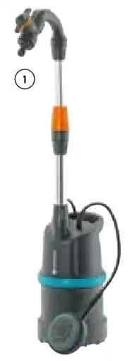 Hellweg Gardena Regenfasspumpe 4000-1 Angebot