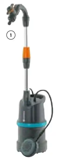 Hellweg Gardena Regenfasspumpe 4000-1 Angebot