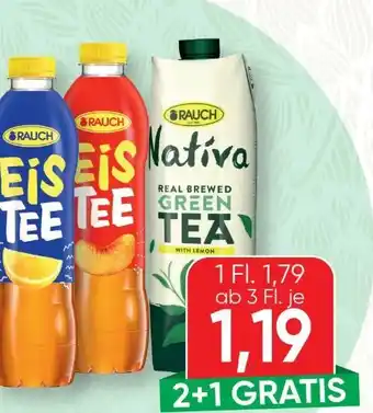 SPAR Gourmet Rauch Eistee Pfirsich Angebot