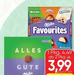 SPAR Gourmet Milka Sag es mit Pralinés Angebot