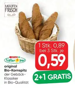 SPAR Gourmet Spar Natur pur Original Bio-Kornspitz Angebot
