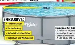 Bauhaus Funsicle Frame-Pool-Set Oasis Lap Pool Angebot