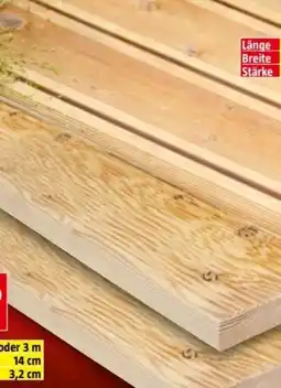 Bauhaus Terrassendiele Heimische Lärche Angebot
