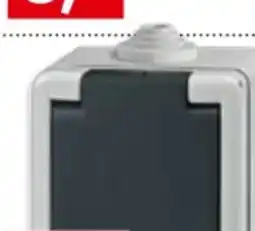 Bauhaus Feuchtraum-Aufputz-Schalterserie Armor Line Angebot