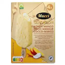 Hofer Stieleis Sensation Black Coconut Mango HOFER Angebot