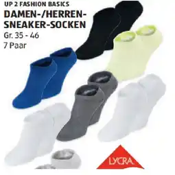 Hofer Damen-/Herren-Sneaker Socken 7 paar HOFER Angebot