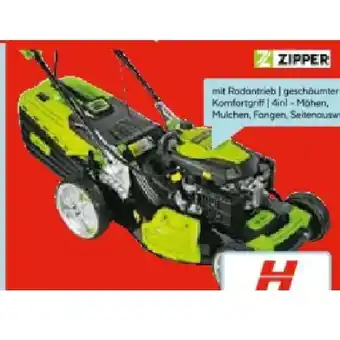 Hellweg Benzin-Rasenmäher „ZI-BRM52EST“ 657942 HELLWEG Angebot