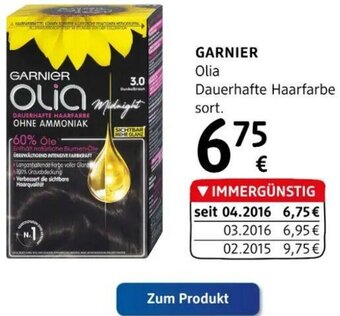 dm Garnier Olia Dauerhafte Haarfarbe Angebot