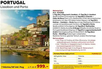 Billa Portugal Lissabon Und Porto Angebot
