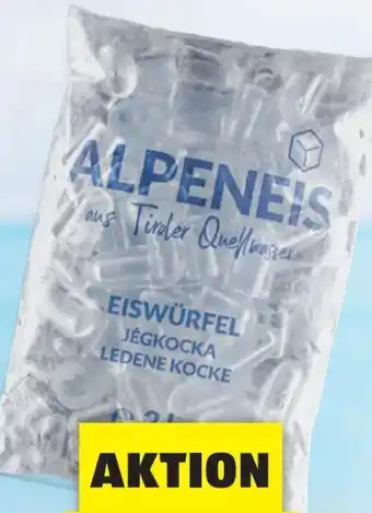 Hofer Eiswürfel Alpeneis Angebot