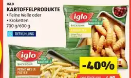 Hofer Iglo Kartoffelprodukte Angebot