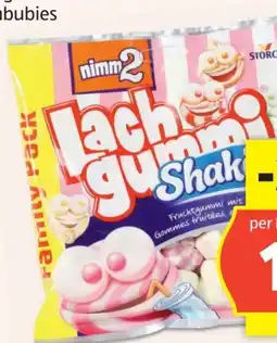Hofer Storck Nimm2 Lachgummi Milchrange Angebot