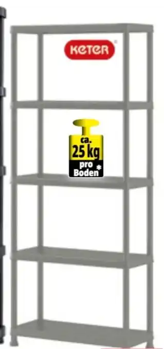 Bauhaus Keter Kunststoffregal Planet Angebot