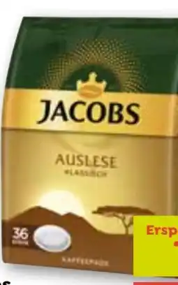ADEG Jacobs Auslese Klassisch Kaffeepads Angebot