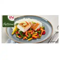 Interspar Teriyaki Butterfisch auf Wokgemüse mit Basmatireis INTERSPAR Angebot