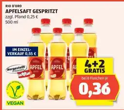 Hofer RIO D'ORO APFELSAFT GESPRITZT Angebot