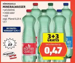 Hofer Roemerquelle Mineralwasser Angebot