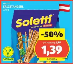 Hofer SOLETTI SALZSTANGERL 230 g Angebot