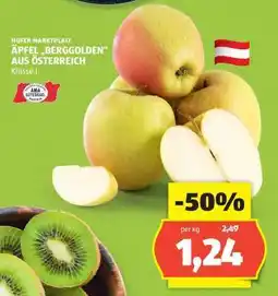 Hofer ÄPFEL „BERGGOLDEN“ AUS ÖSTERREICH Angebot