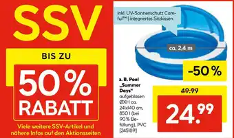 Hellweg Pool Summer Days Angebot