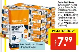 Hellweg Ruck-Zuck Beton Angebot