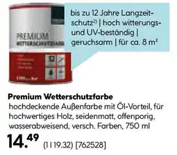 Hellweg Premium Wetterschutzfarbe Angebot