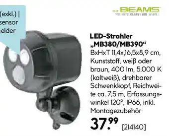 Hellweg LED-Strahler MB380/MB390 Angebot