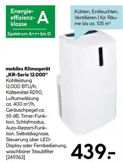 Hellweg mobiles Klimagerät KR-Serie 12.000 Angebot