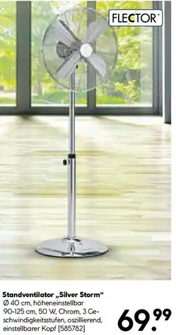 Hellweg Standventilator Silver Storm Angebot
