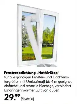 Hellweg Fensterabdichtung HotAirStop Angebot