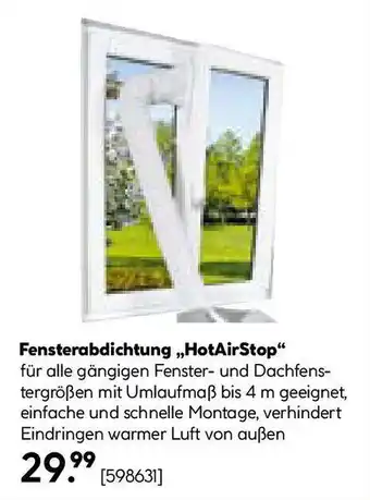 Hellweg Fensterabdichtung HotAirStop Angebot