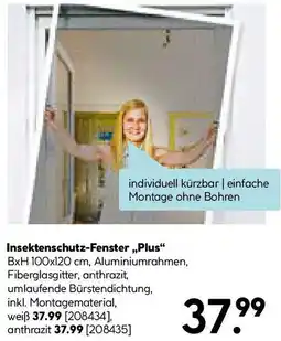 Hellweg Insektenschutz-Fenster Plus Angebot