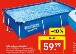 Hellweg Bestway Stahlrohrbecken Steel Pro Angebot