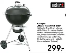 Hellweg weber Kohlegrill Master-Touch GBS E-5750 Angebot