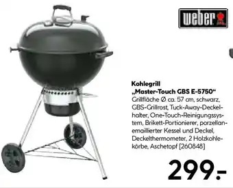 Hellweg weber Kohlegrill Master-Touch GBS E-5750 Angebot