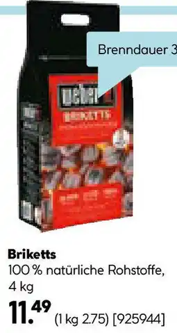 Hellweg Weber Briketts Angebot