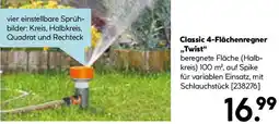 Hellweg Classic 4-Flächenregner Twist Angebot