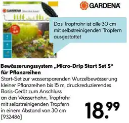 Hellweg Bewässerungssystem „,Micro-Drip Start Set S Angebot