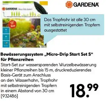 Hellweg Bewässerungssystem „,Micro-Drip Start Set S Angebot