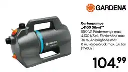 Hellweg GARDENA Gartenpumpe 4100 Silent Angebot
