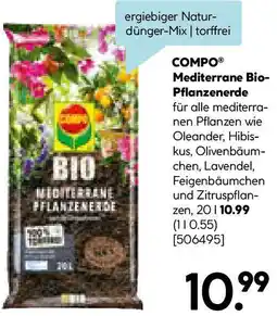 Hellweg Compo Bio Mediterrane Pflanzerde torffrei Angebot
