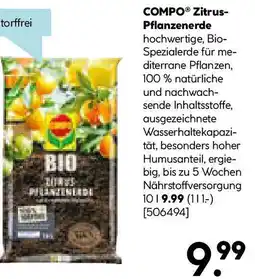 Hellweg COMPO Zitrus Pflanzenerde Angebot